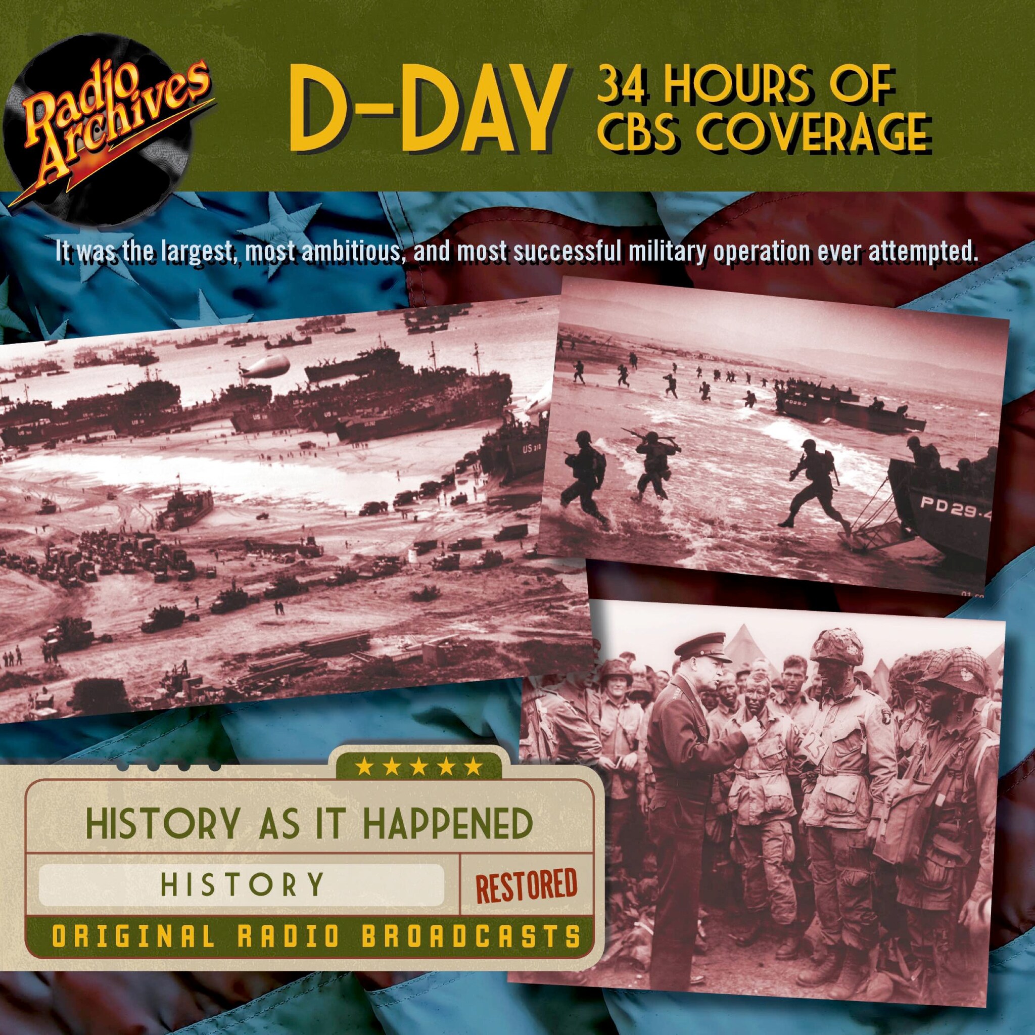 D-Day - 34 Hours of CBS Coverage