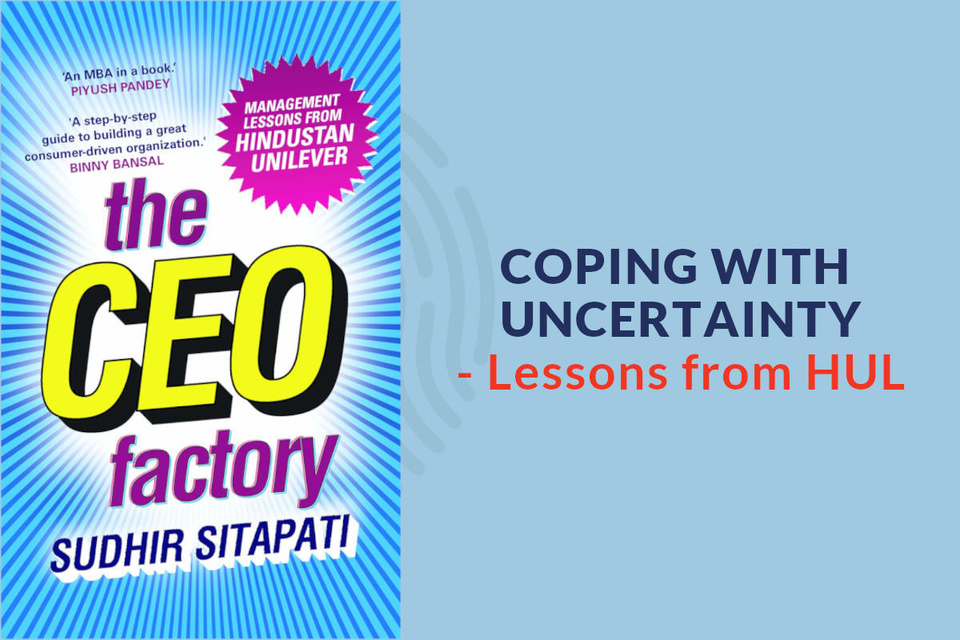 585: Sudhir Sitapati (Author - The CEO Factory) on coping with volatility