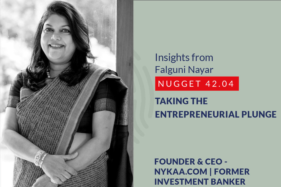 449: 42.04 Falguni Nayar - Taking the entrepreneurial plunge
