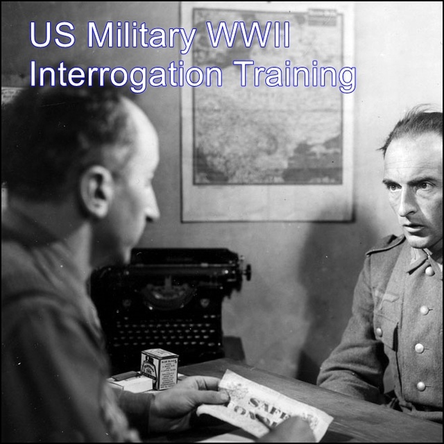 US Military WWII Interrogation Training