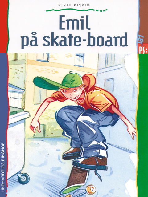 Emil på skateboard