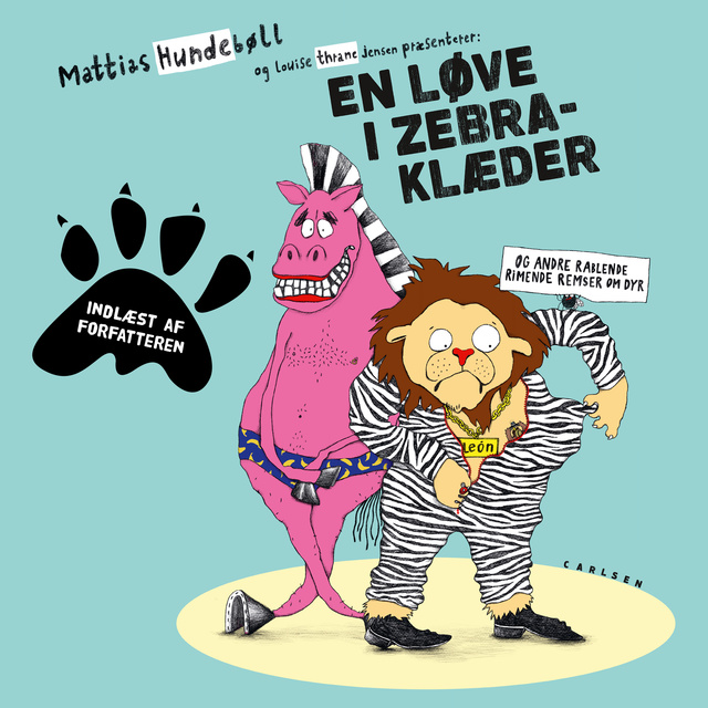 En løve i zebraklæder
