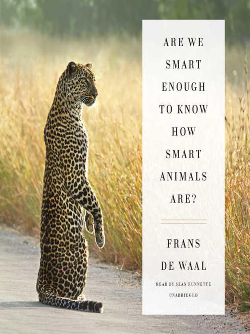 Are we smart enough to know how smart animals are?