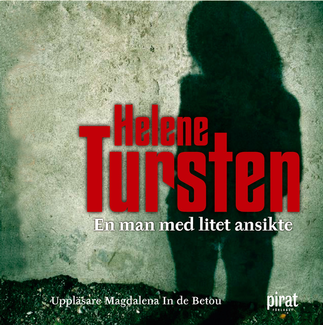 En man med litet ansikte