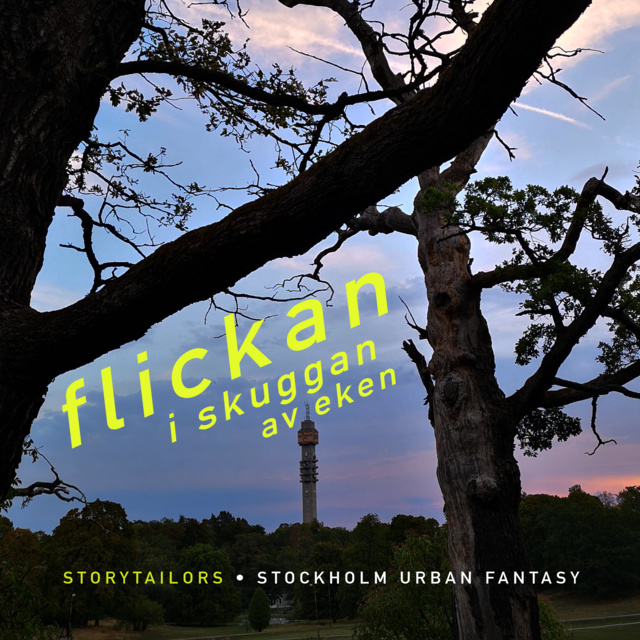 Flickan i skuggan av eken